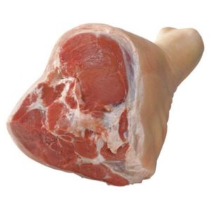 Frozen Pork Leg Bone-In Skin On