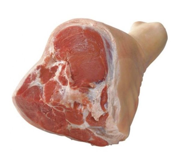 Frozen Pork Leg Bone-In Skin On